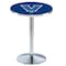 Holland Bar Stool Co 42" Chrome Villanova Pub Table L214C4228Vilnva - alternate 1